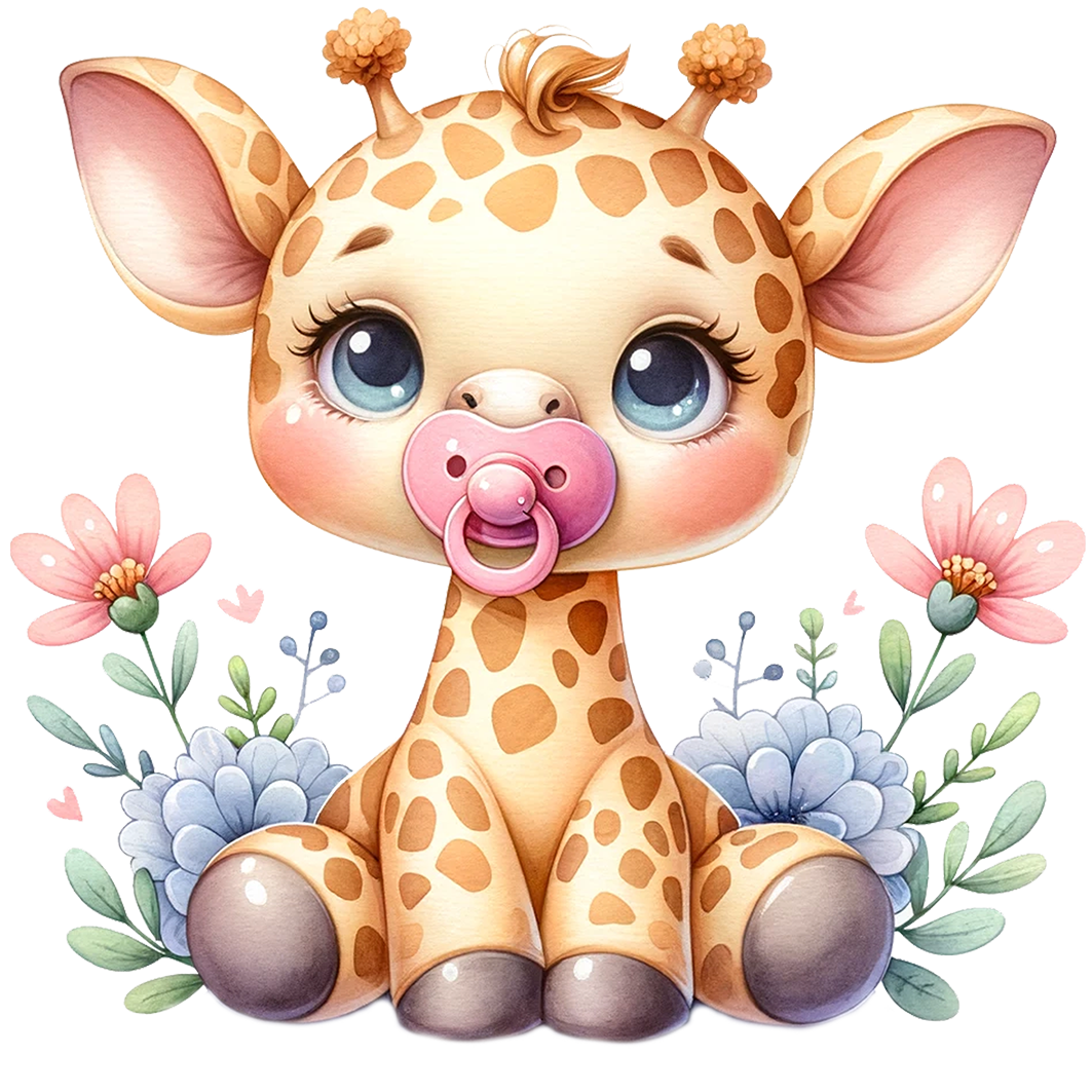 Sticker Babygiraffe Anna