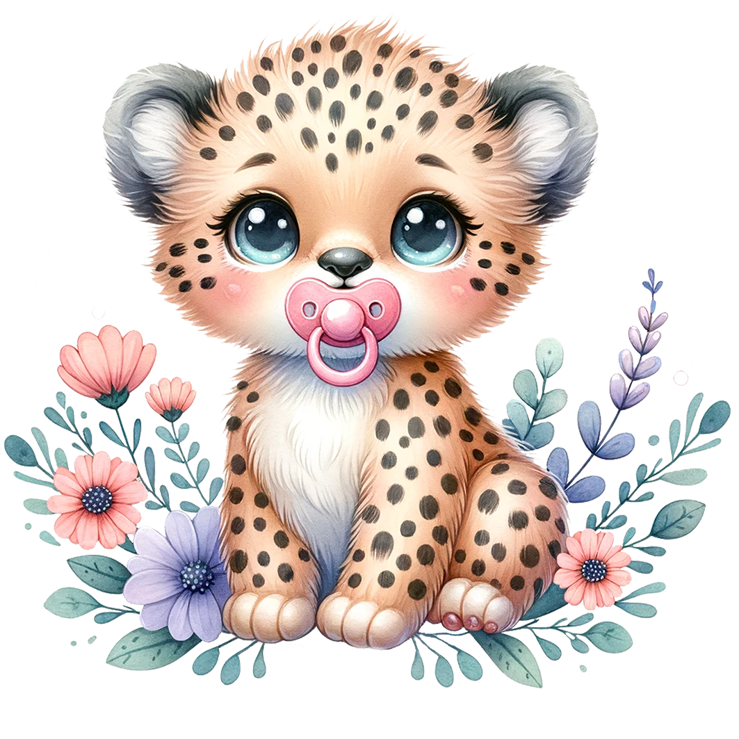 Sticker Babyleopard Jacqui