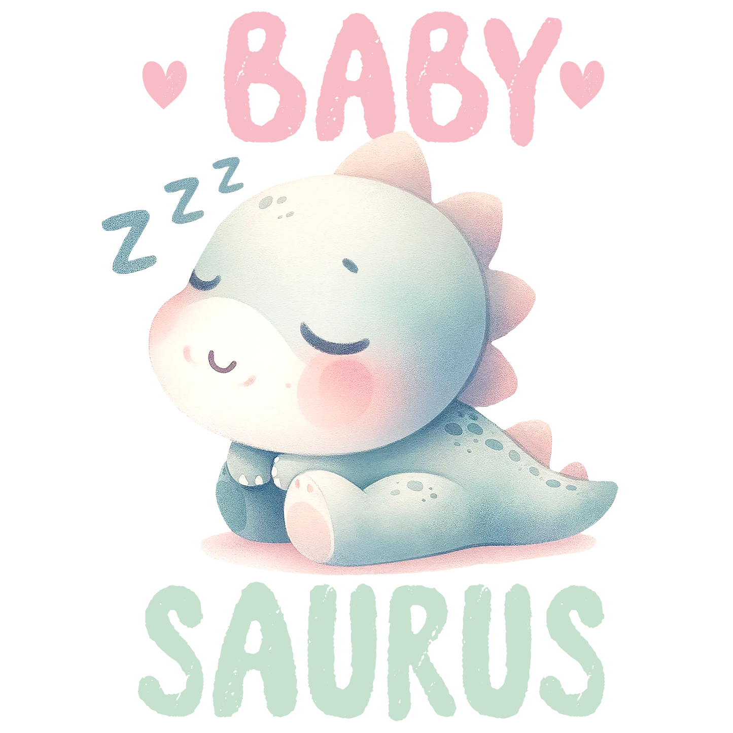 Bügelbild Babysaurus