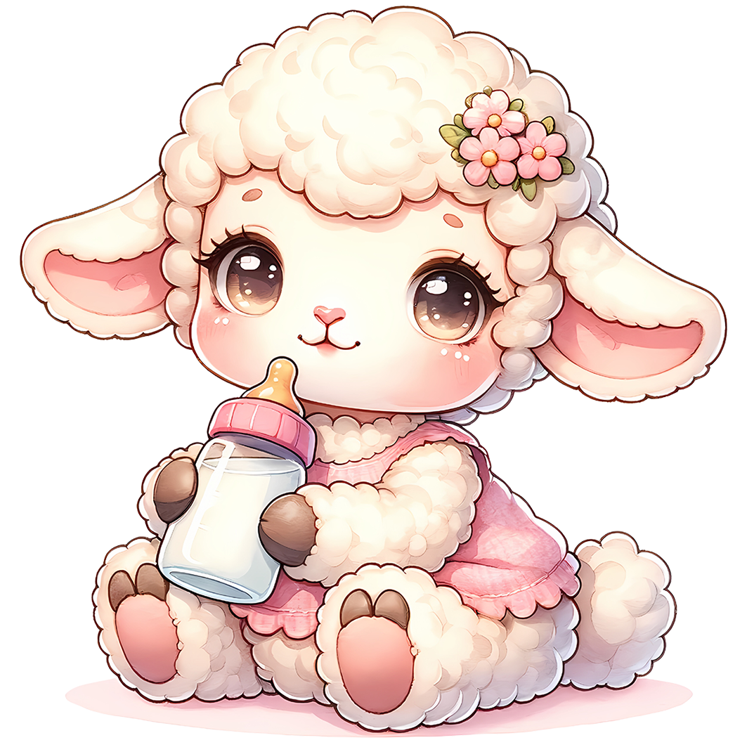 Sticker Babyschaf Joy