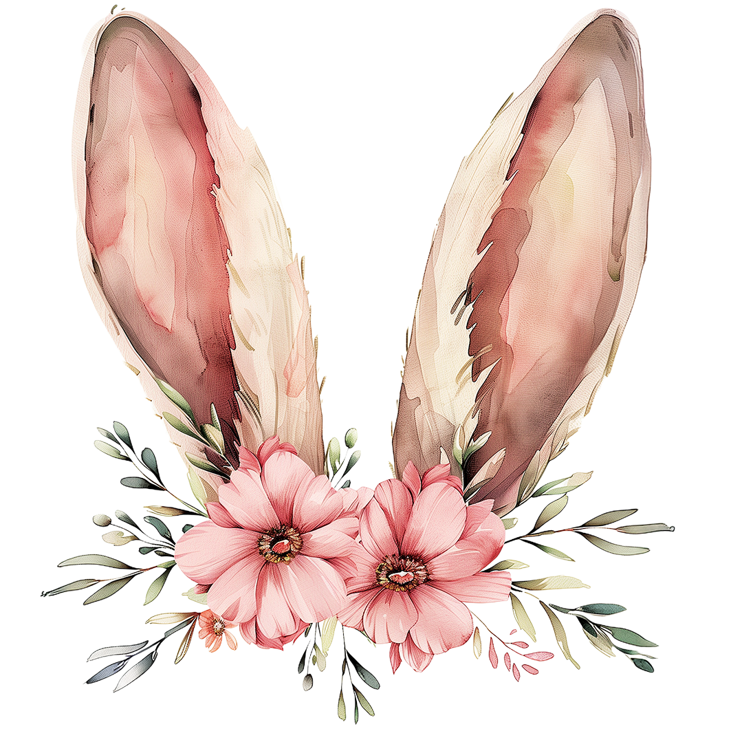 BSticker lumige Hasenohren