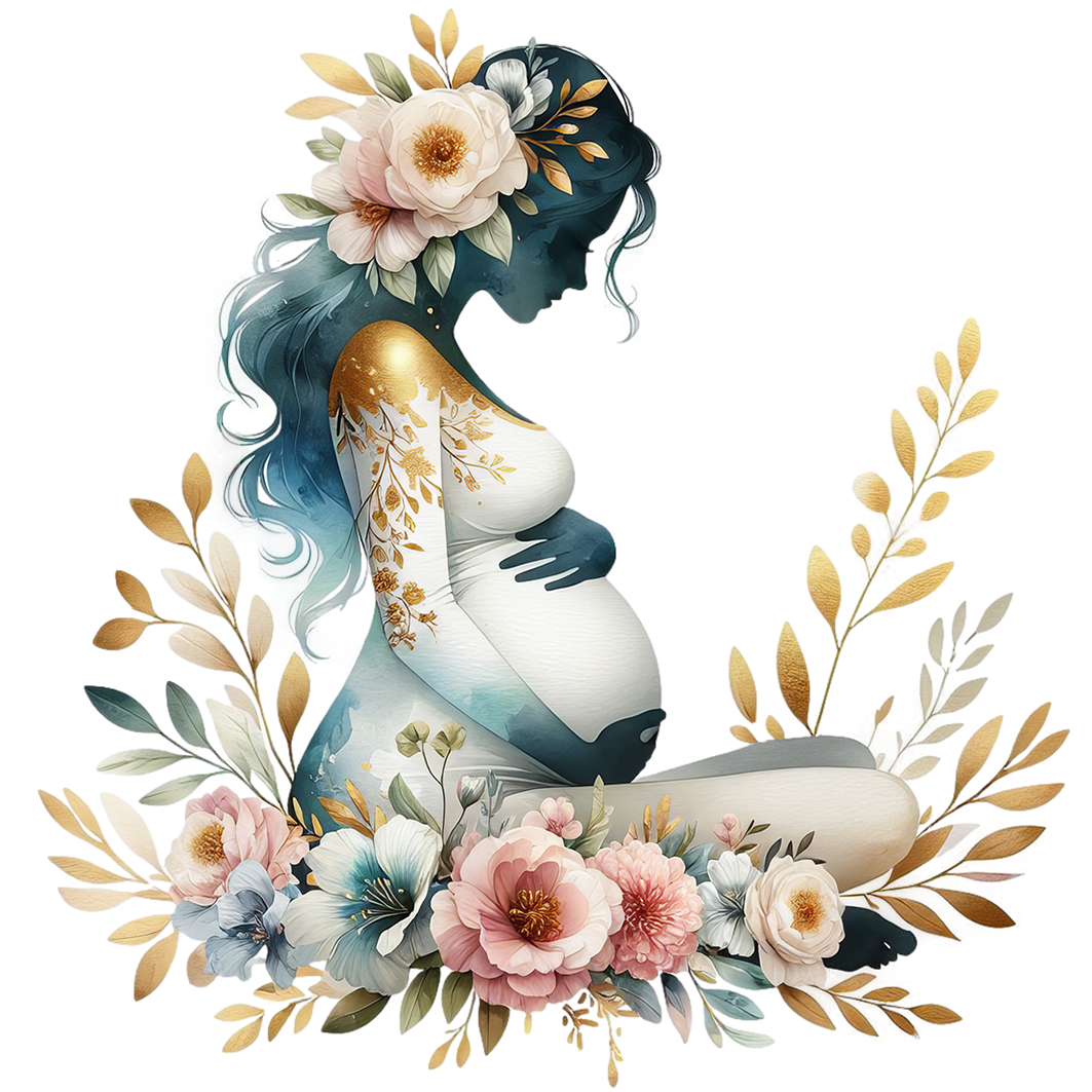 Sticker lumige Schwangerschaft No12