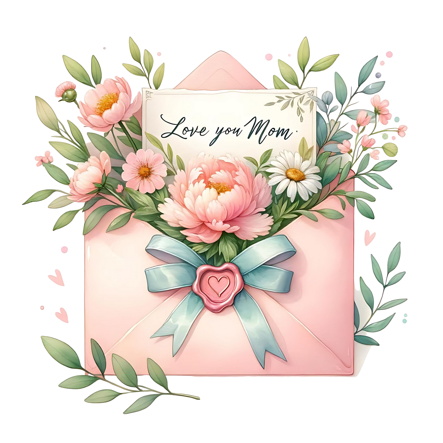 Sticker Brief an Mama No19