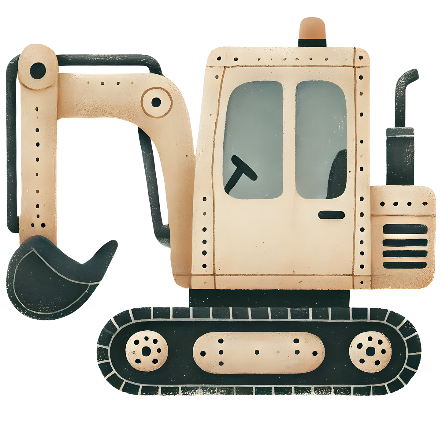 Bügelbild BOHO Bugger