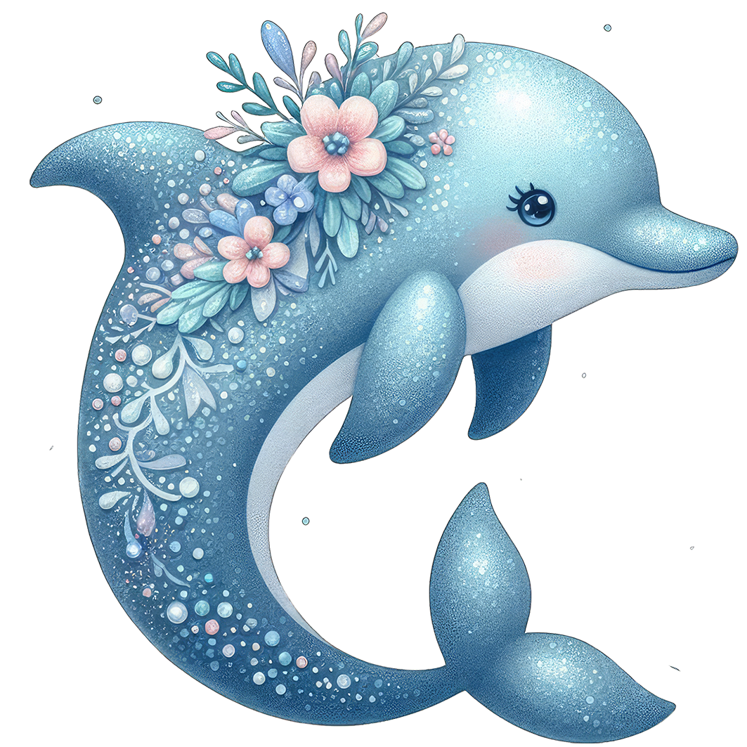 Sticker Delphin Ina