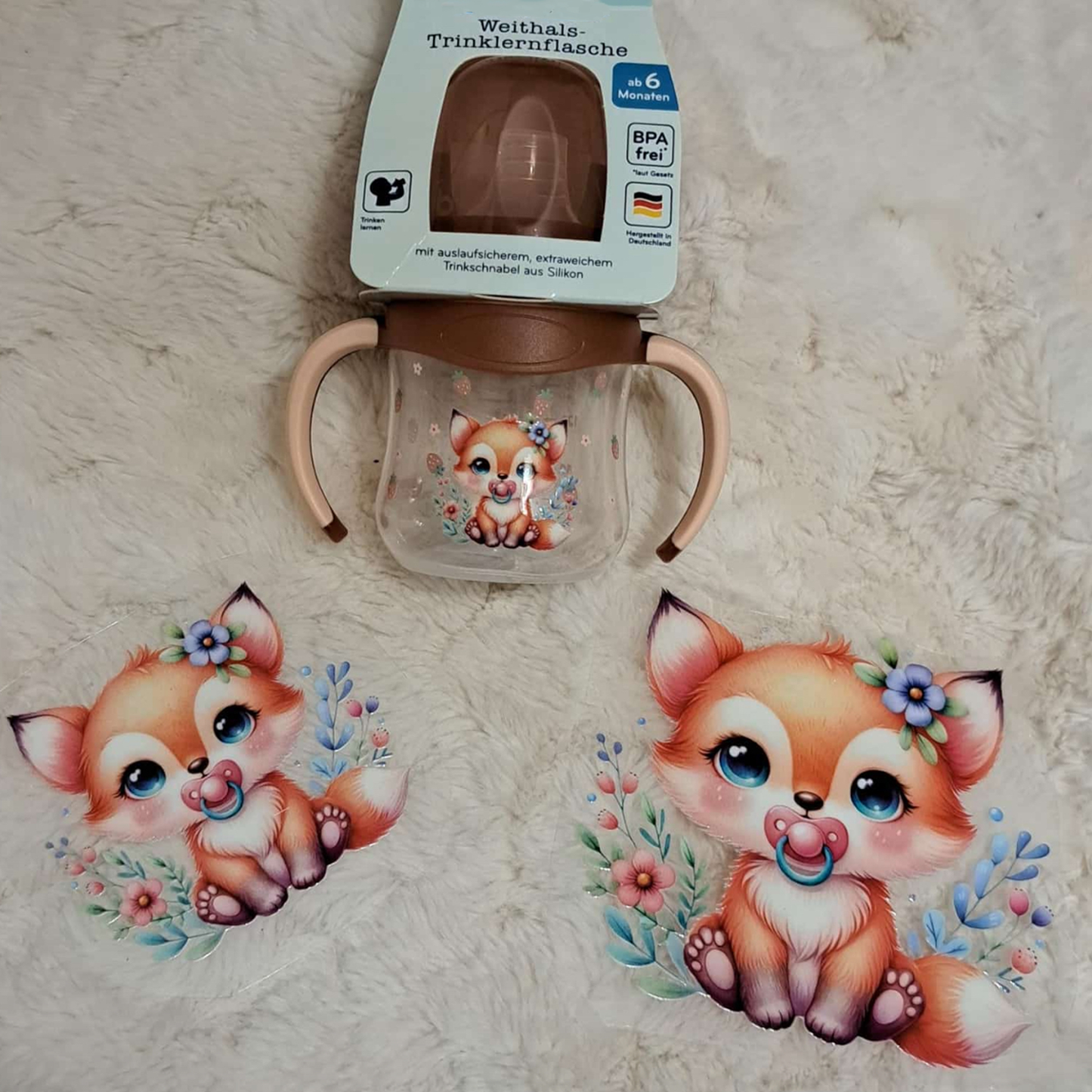 Sticker Babyfuchs Mia