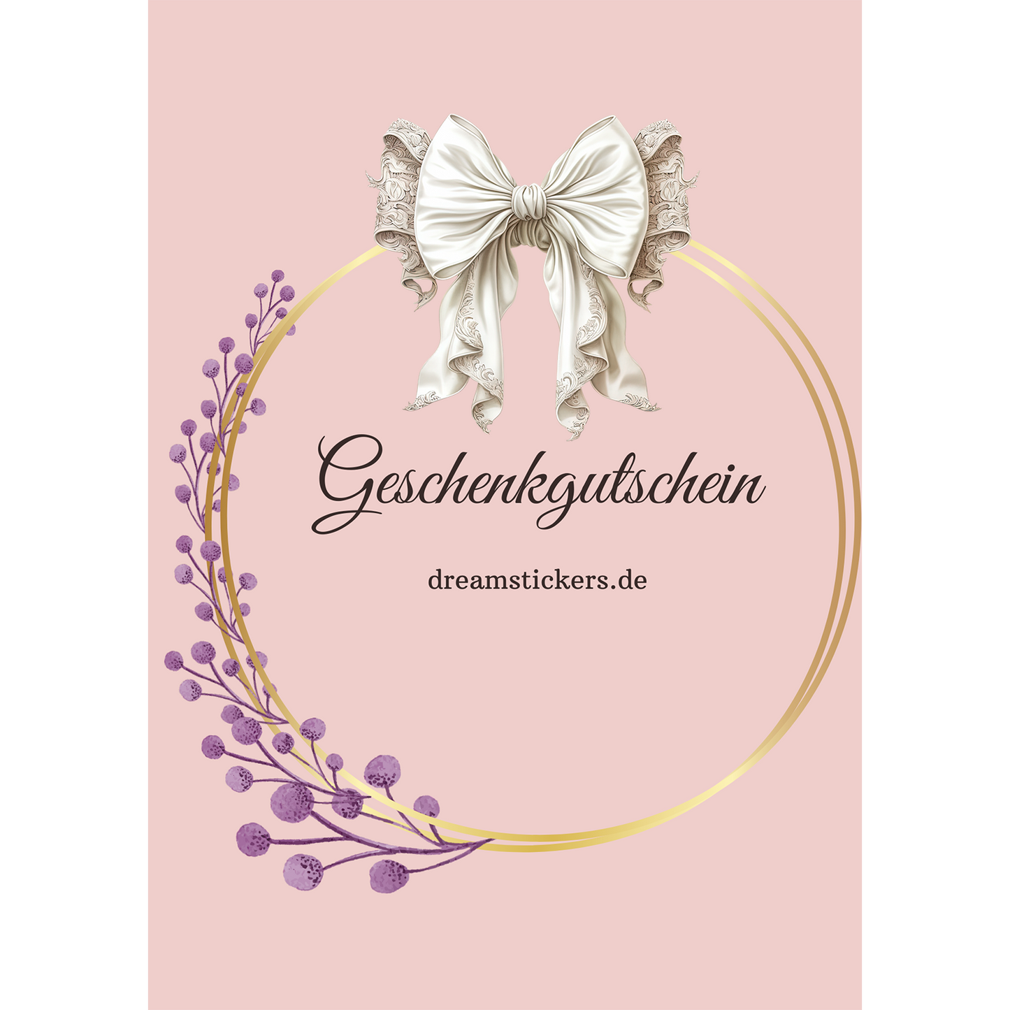Geschenk-gutschein DreamStickers