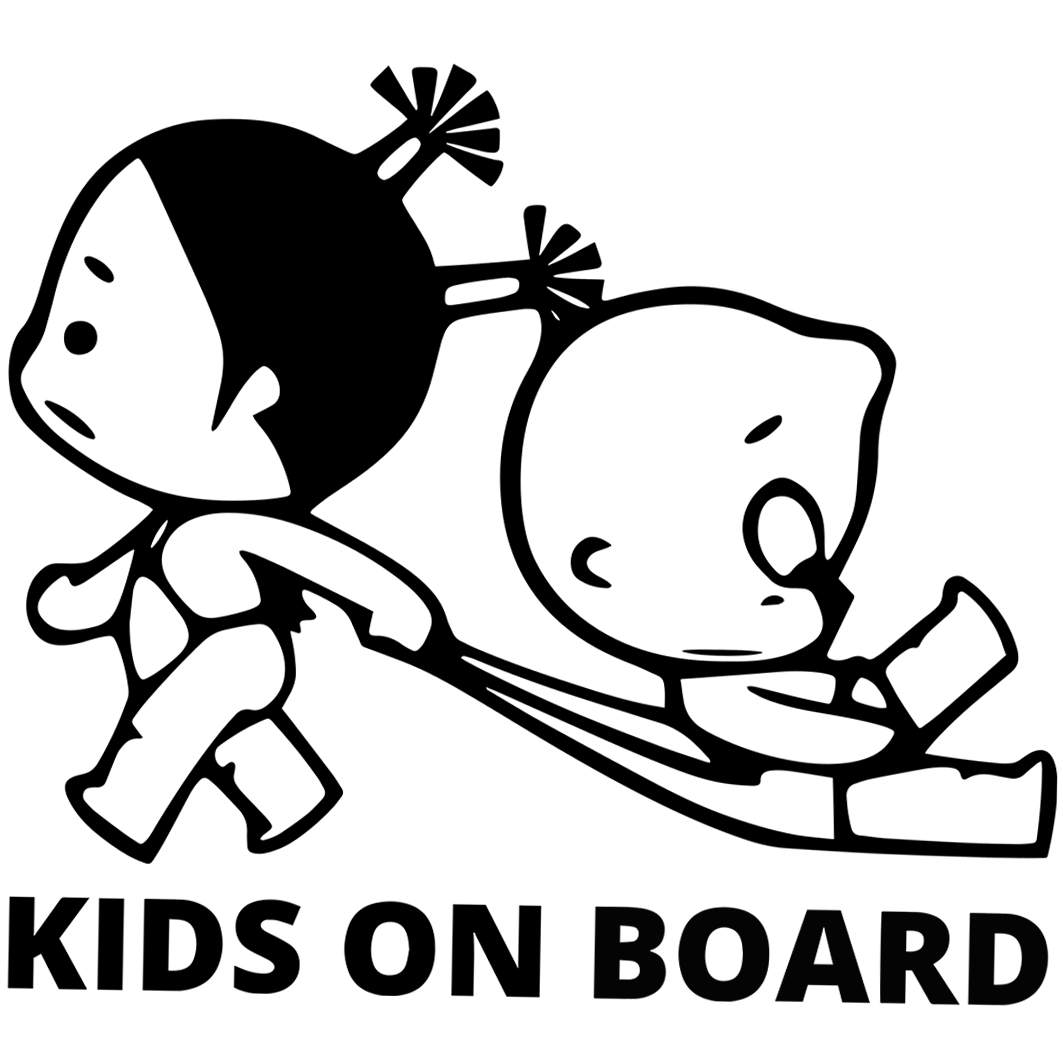 Sticker Kids on Board