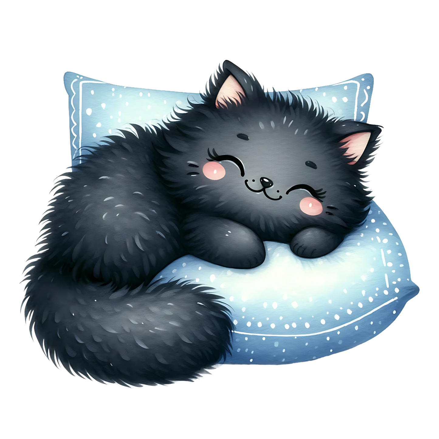 Sticker Kater BOB schlafend