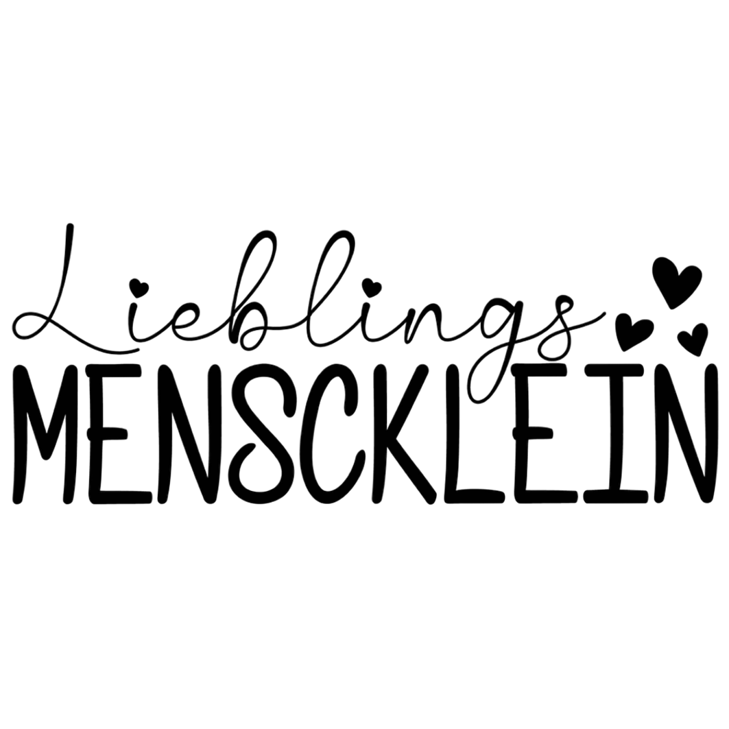 Sticker Lieblings MENSCKLEIN