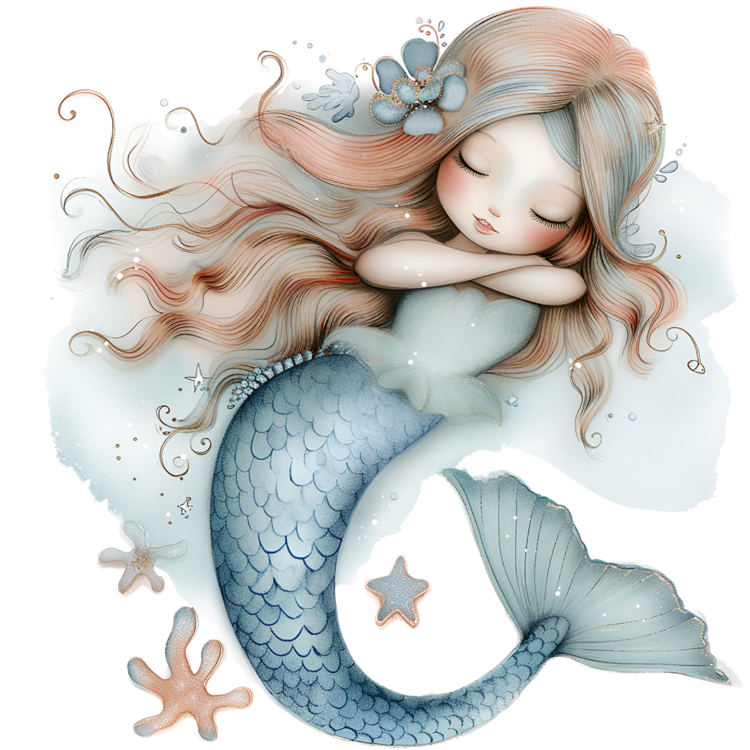 Sticker Meerjungfrau Amber