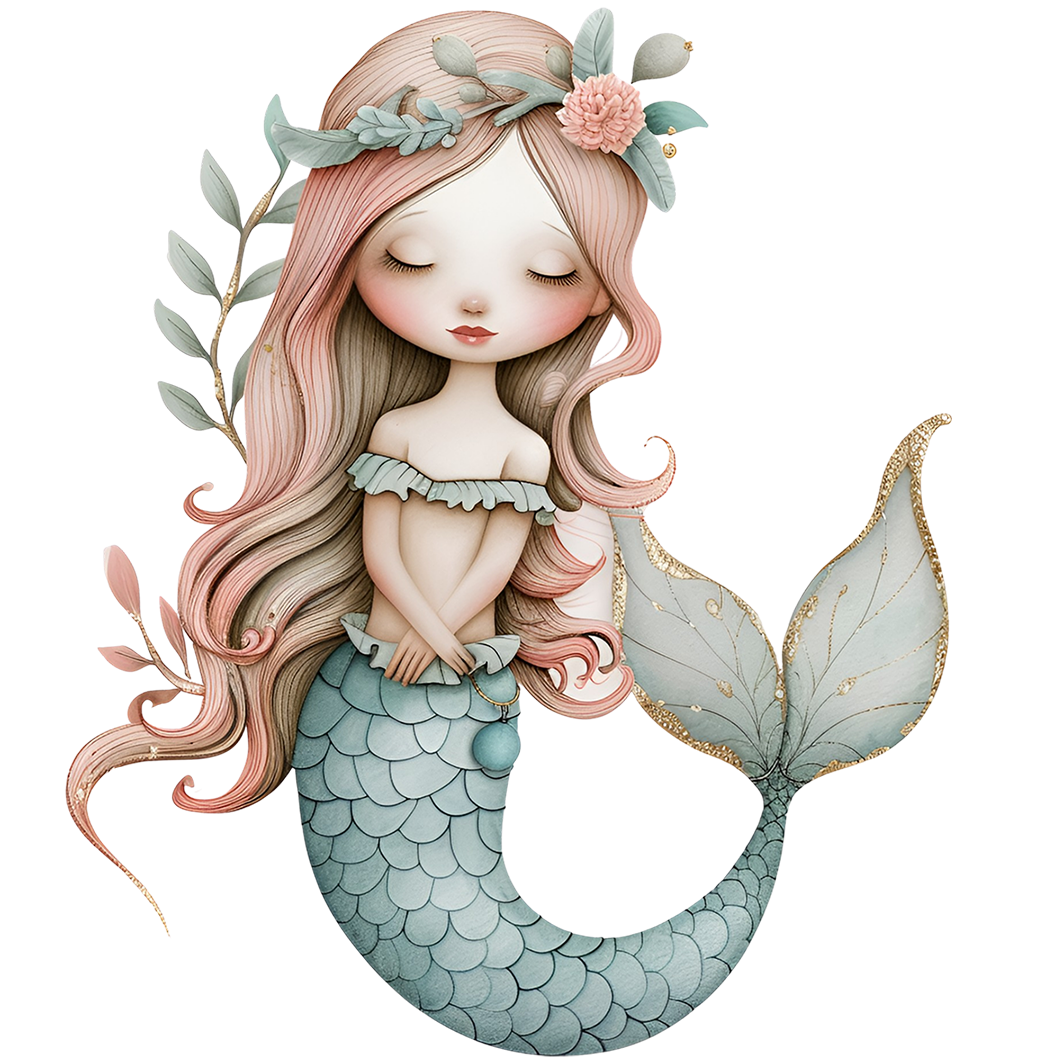 Sticker Meerjungfrau Emma