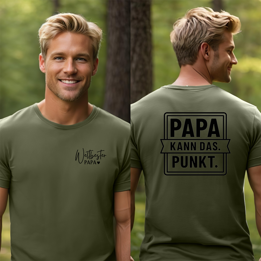 Bügelbild Papa kann das