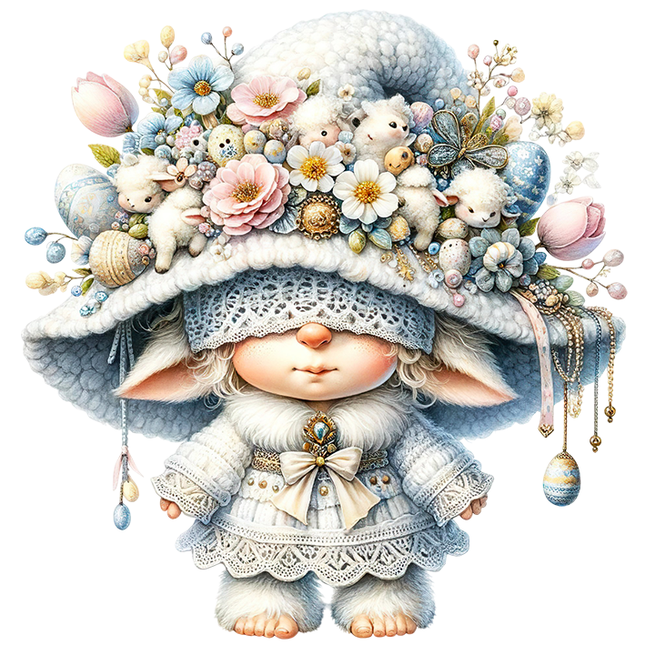 Sticker Osterzwerg No3