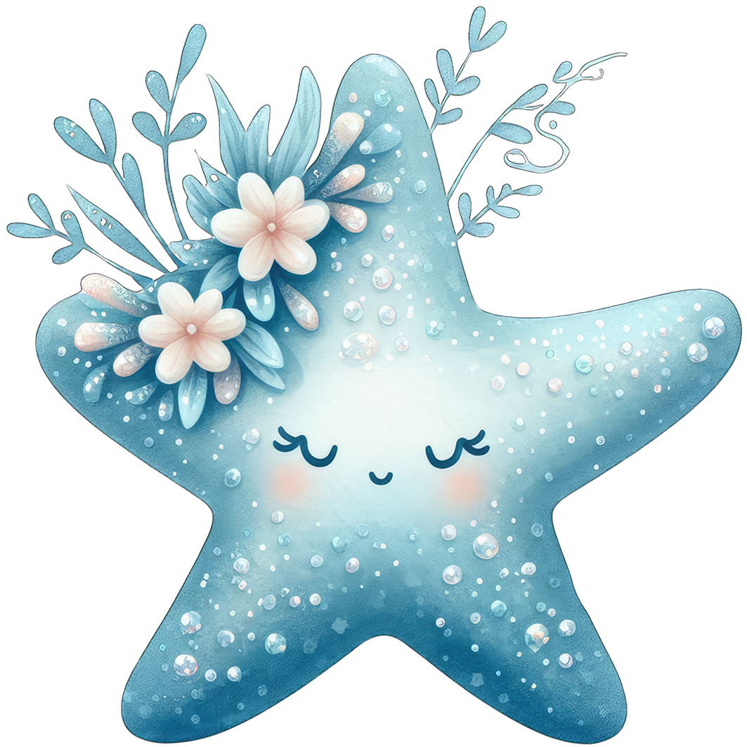 Sticker Seestern Perla