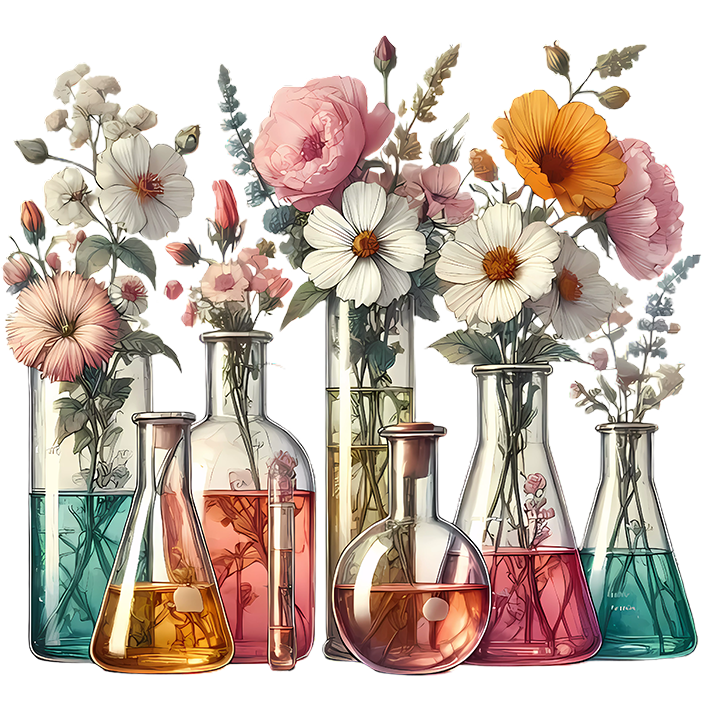 Sticker Laborblümchen