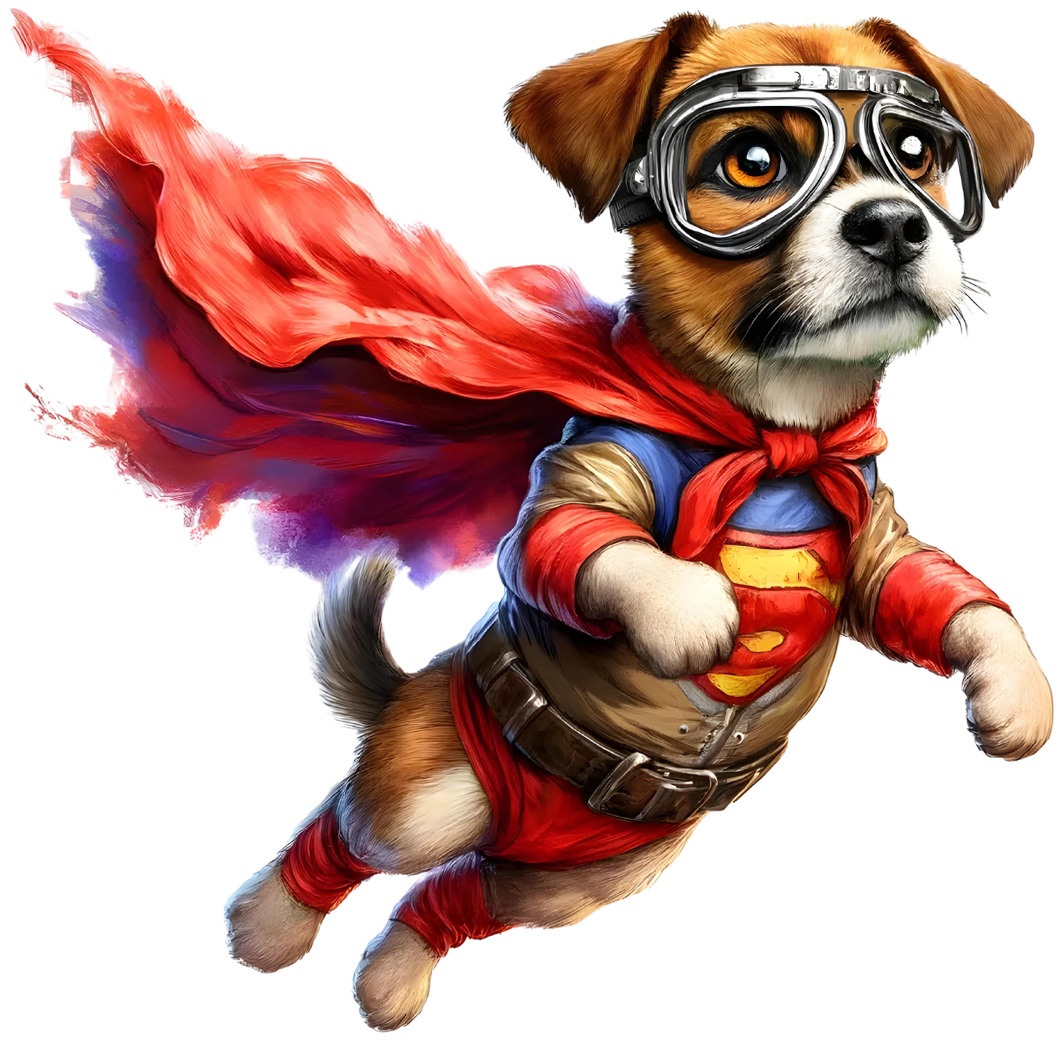 Sticker Superdog