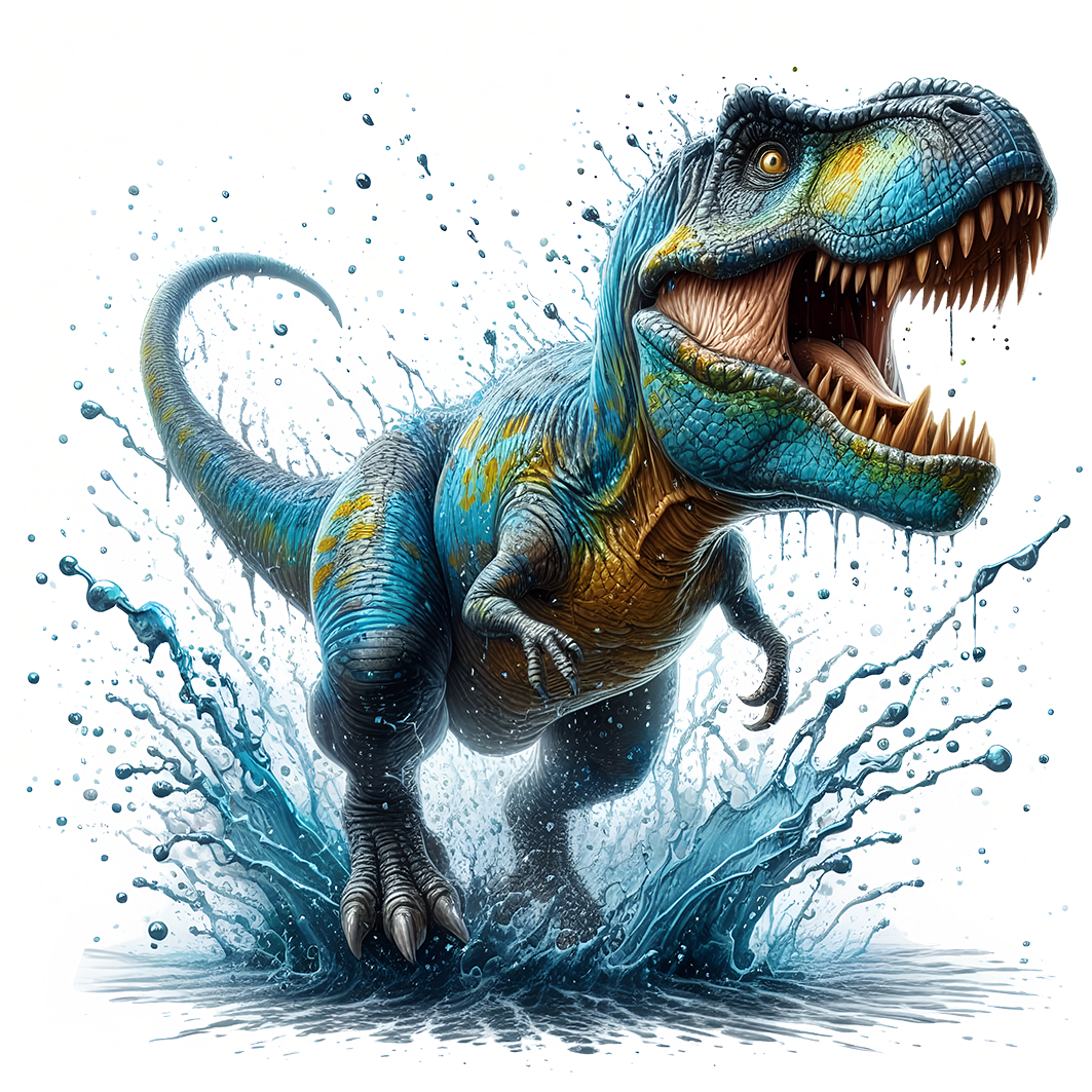 Bügelbild T-Rex No1