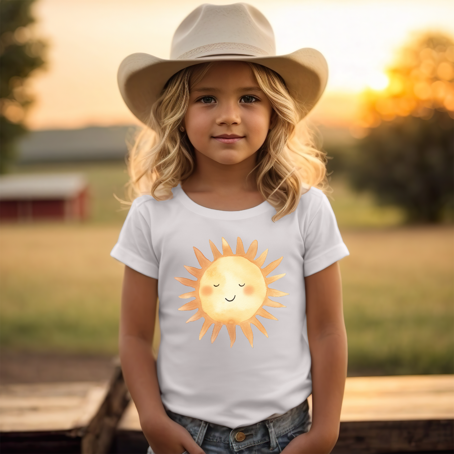 Bügelbild BOHO Sonne