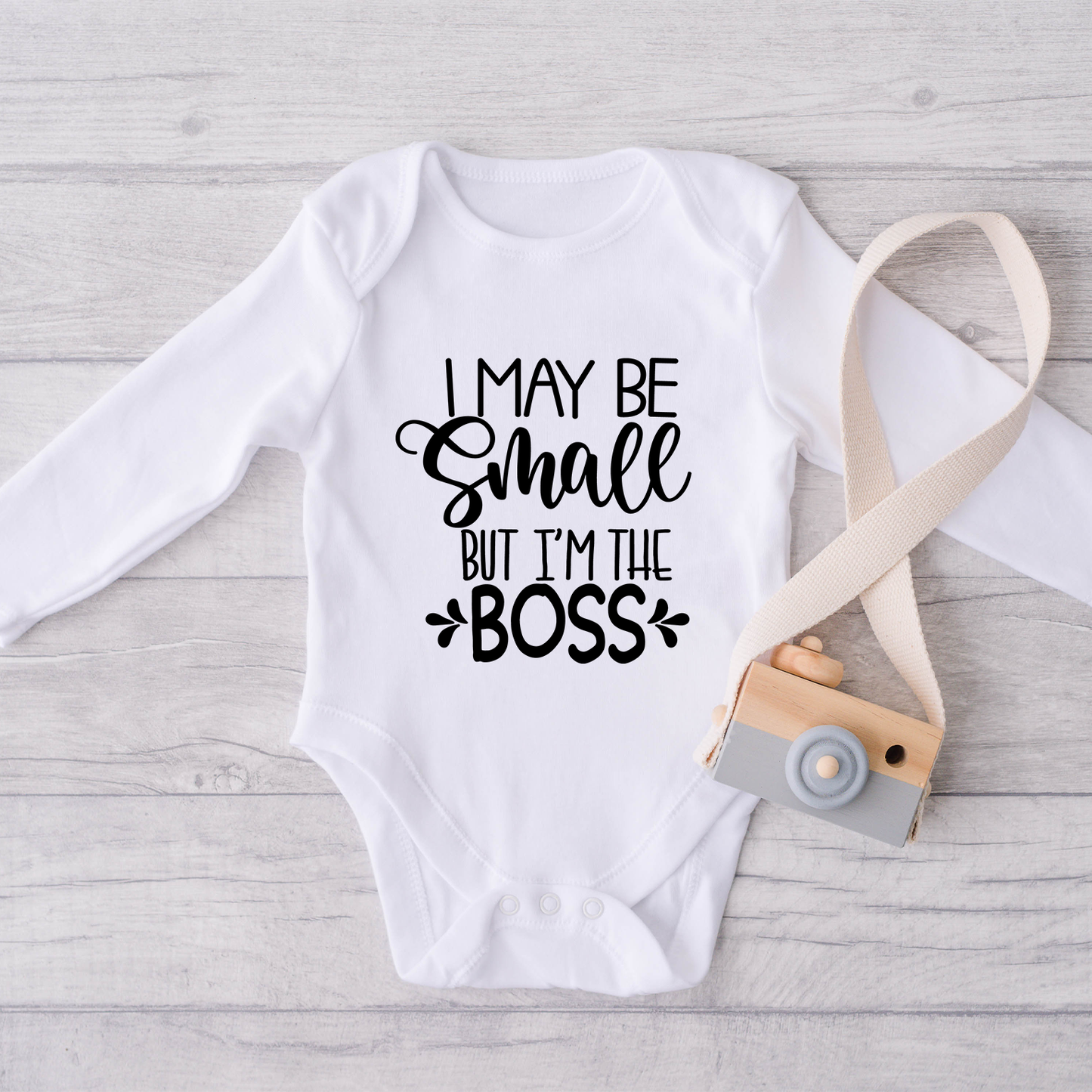 Bügelbild I AM THE BOSS