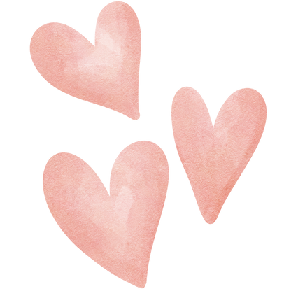 Sticker 3 Herzen