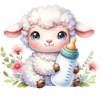 Sticker Babyschaf Timi