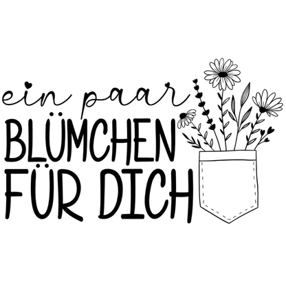Sticker Blümchen für dich