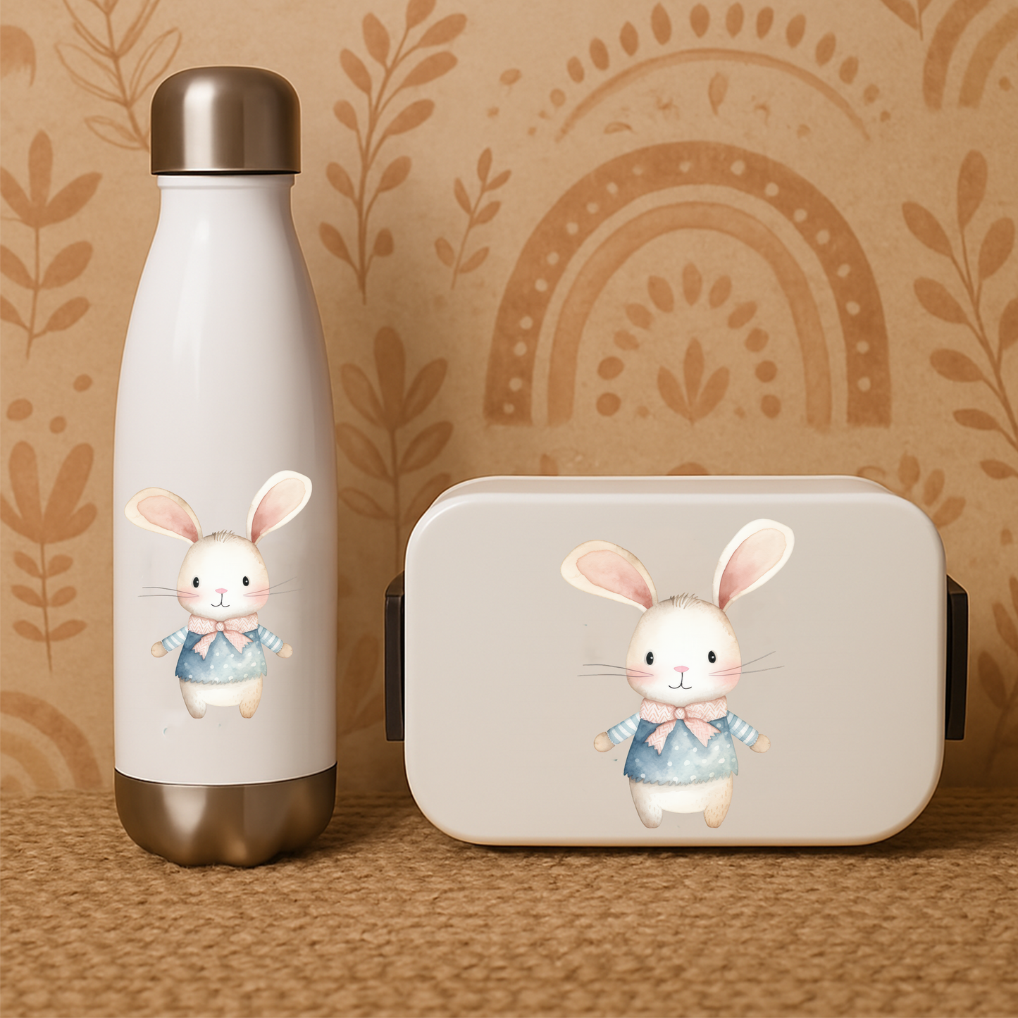 Sticker Boho Hasenjunge