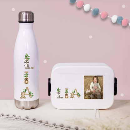 Sticker Buchstaben BOHO Tiere