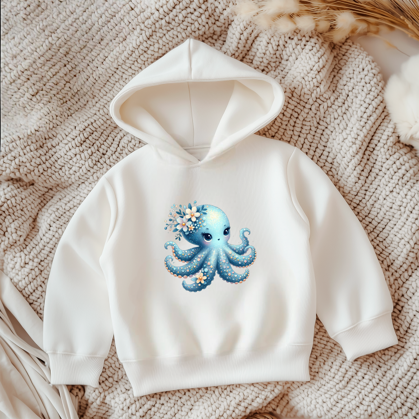 Bügelbild Oktopus Kraka