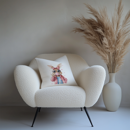 Bügelbild Osterhase mit Kaugummi - Mädchen