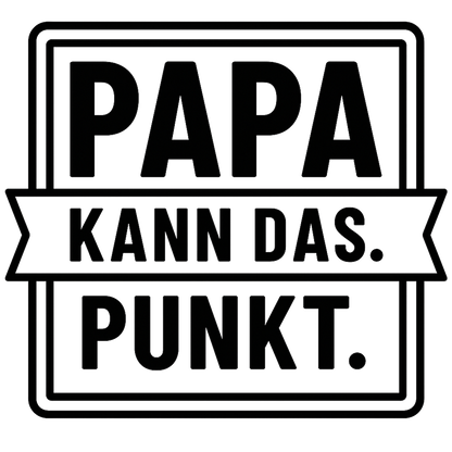 Bügelbild Papa kann das