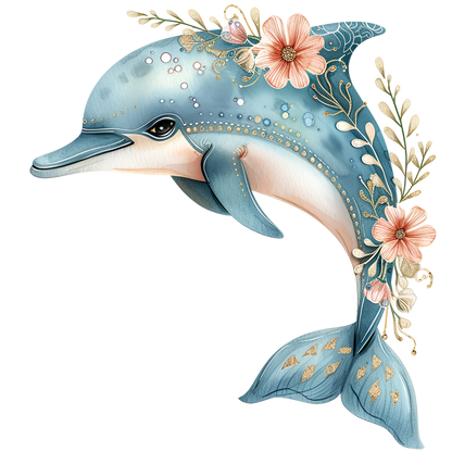Sticker Delphin Blumia