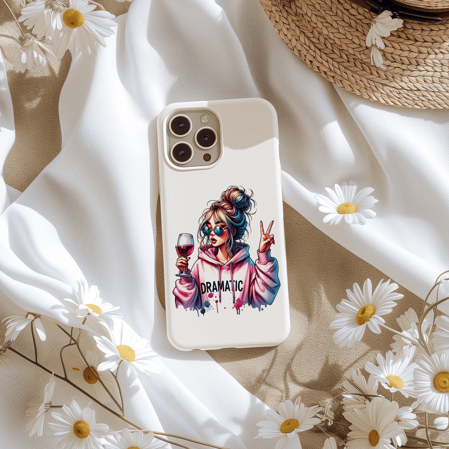 Sticker Dramatic Girl - Peace