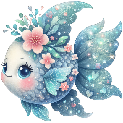 Sticker Fisch Lovely