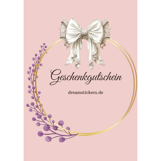 Geschenk-gutschein         DreamStickers