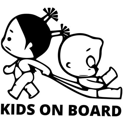 Sticker Kids on Board