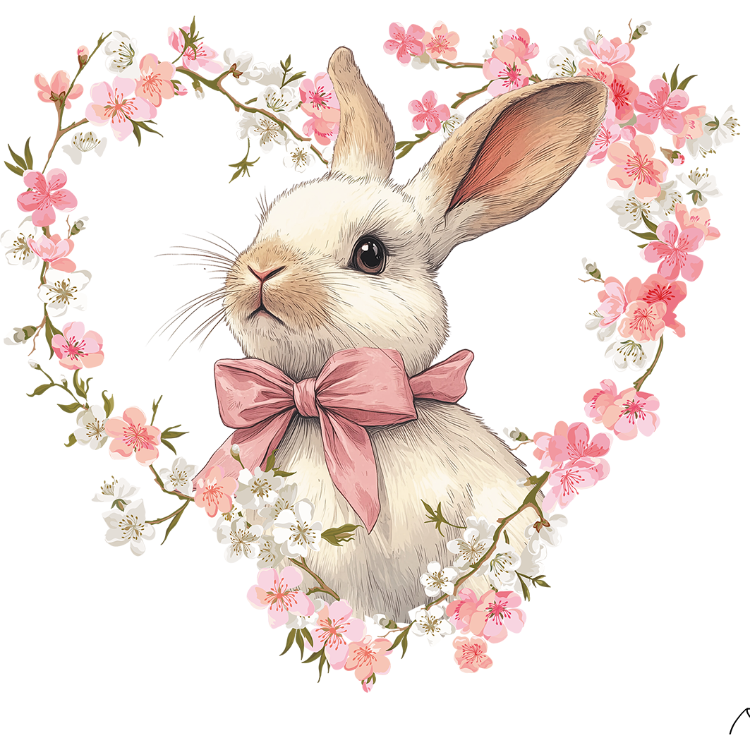 Sticker Herzhase