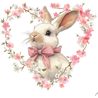 Sticker Herzhase