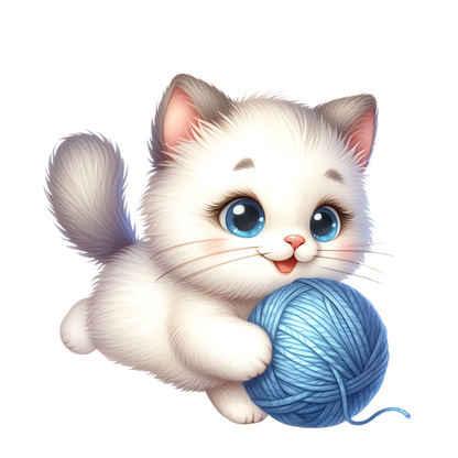 Sticker Katze SNOWI