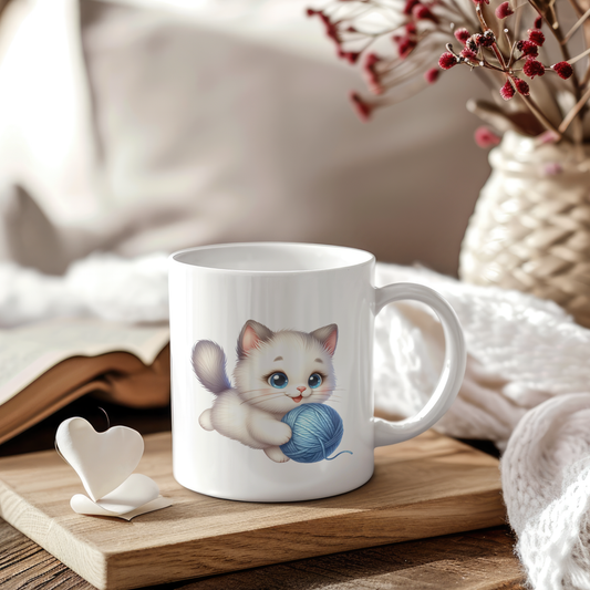 Sticker Katze SNOWI