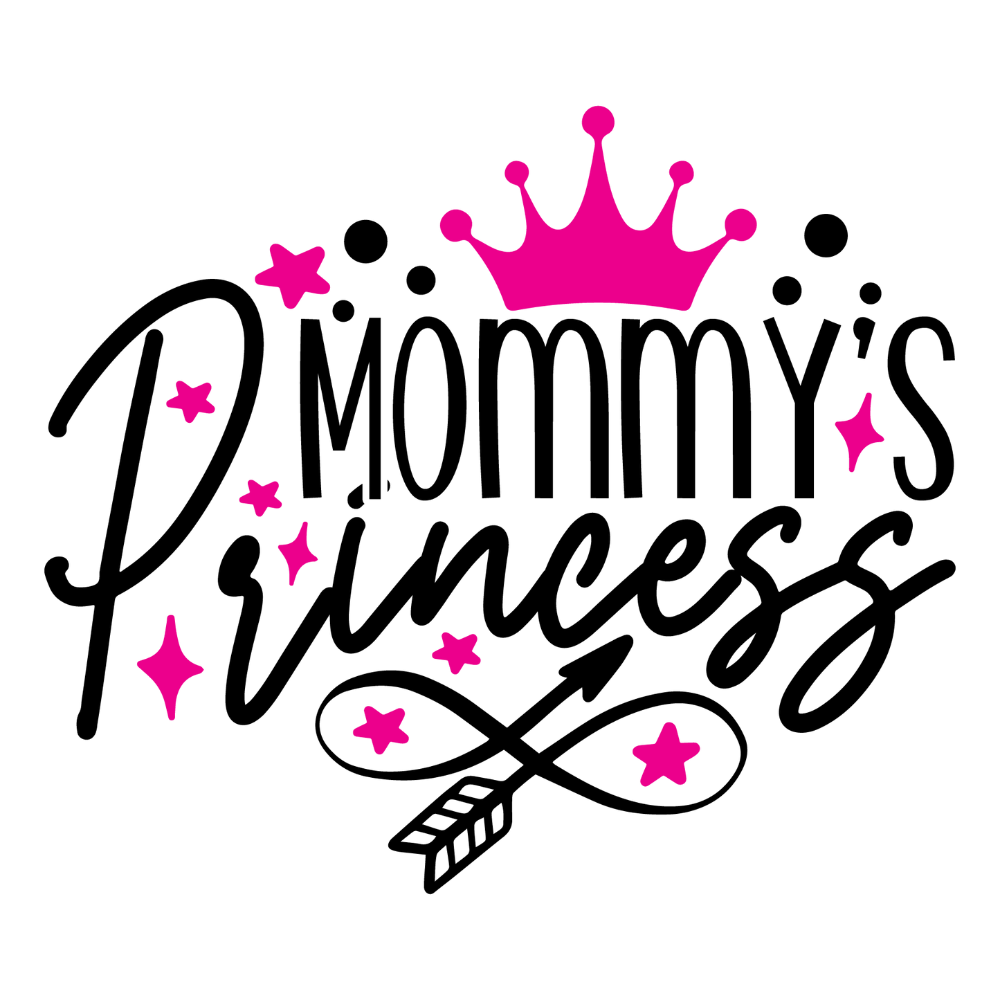 Bügelbild Mommys Princess