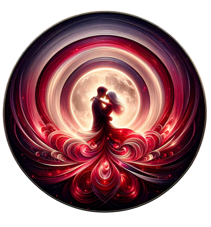 Sticker Mond Paare