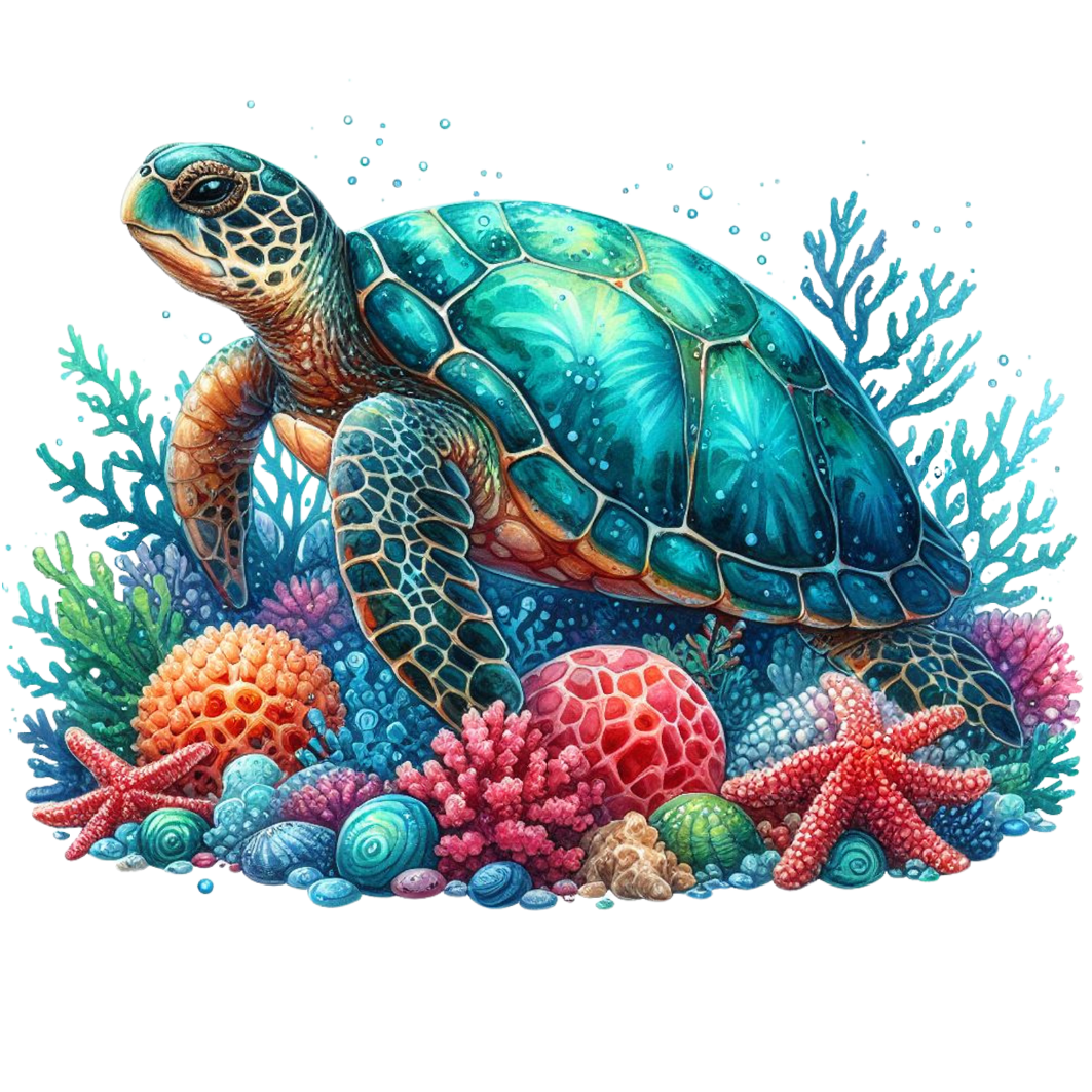 Sticker Schildkröte Udo
