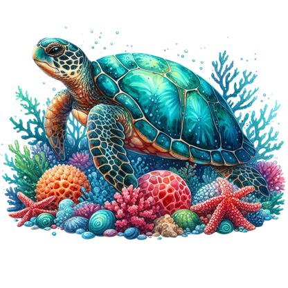 Sticker Schildkröte Udo