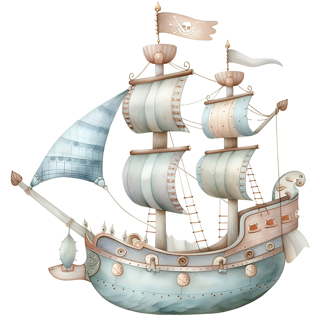 Sticker Segelschiff