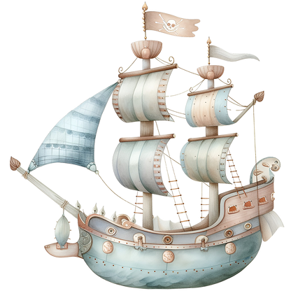 Sticker Segelschiff