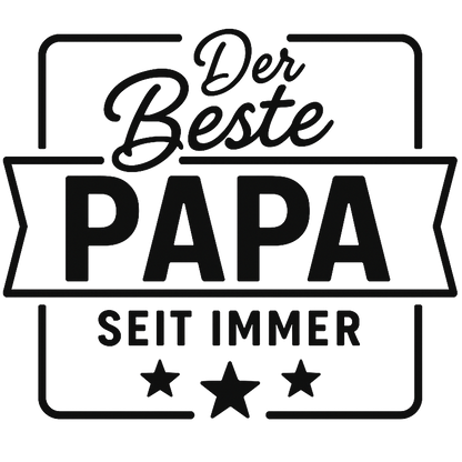 Sticker Beste Papa seit immer