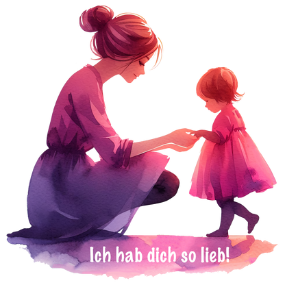 Sticker Ersten Schritte mit Mama