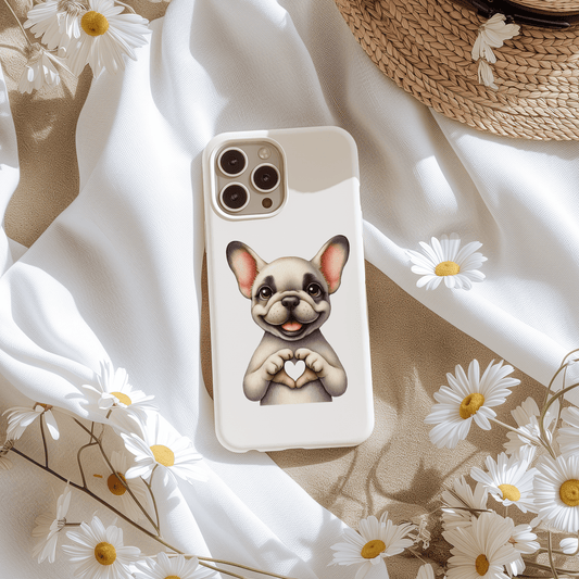 Sticker Süße Bulldogge